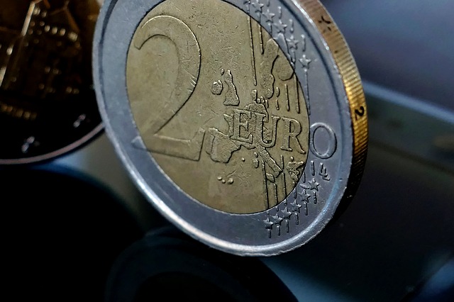 2 euro centy zblízka